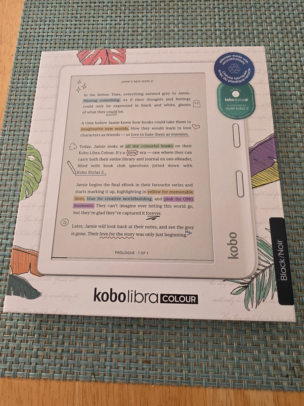 Kobo Libra Colour eReader - Black